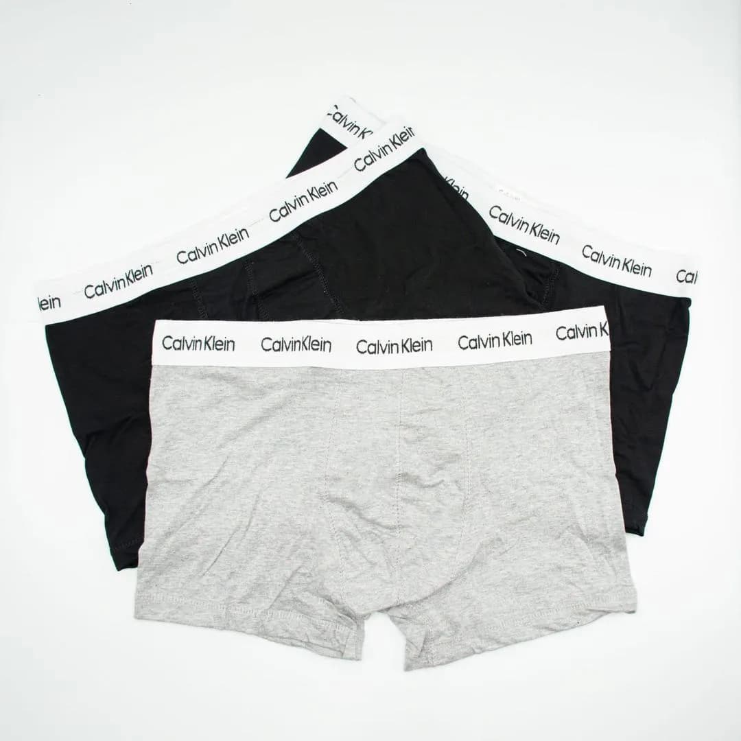 Calvin Klein Men Cotton Stretch Boxers Grey 3 Pack