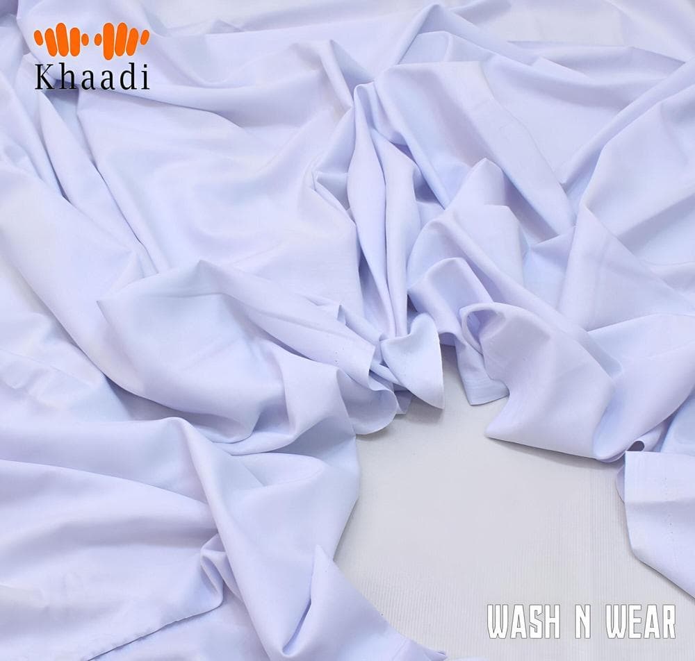 Wash & Wear Plain Suit Fabric 4M
