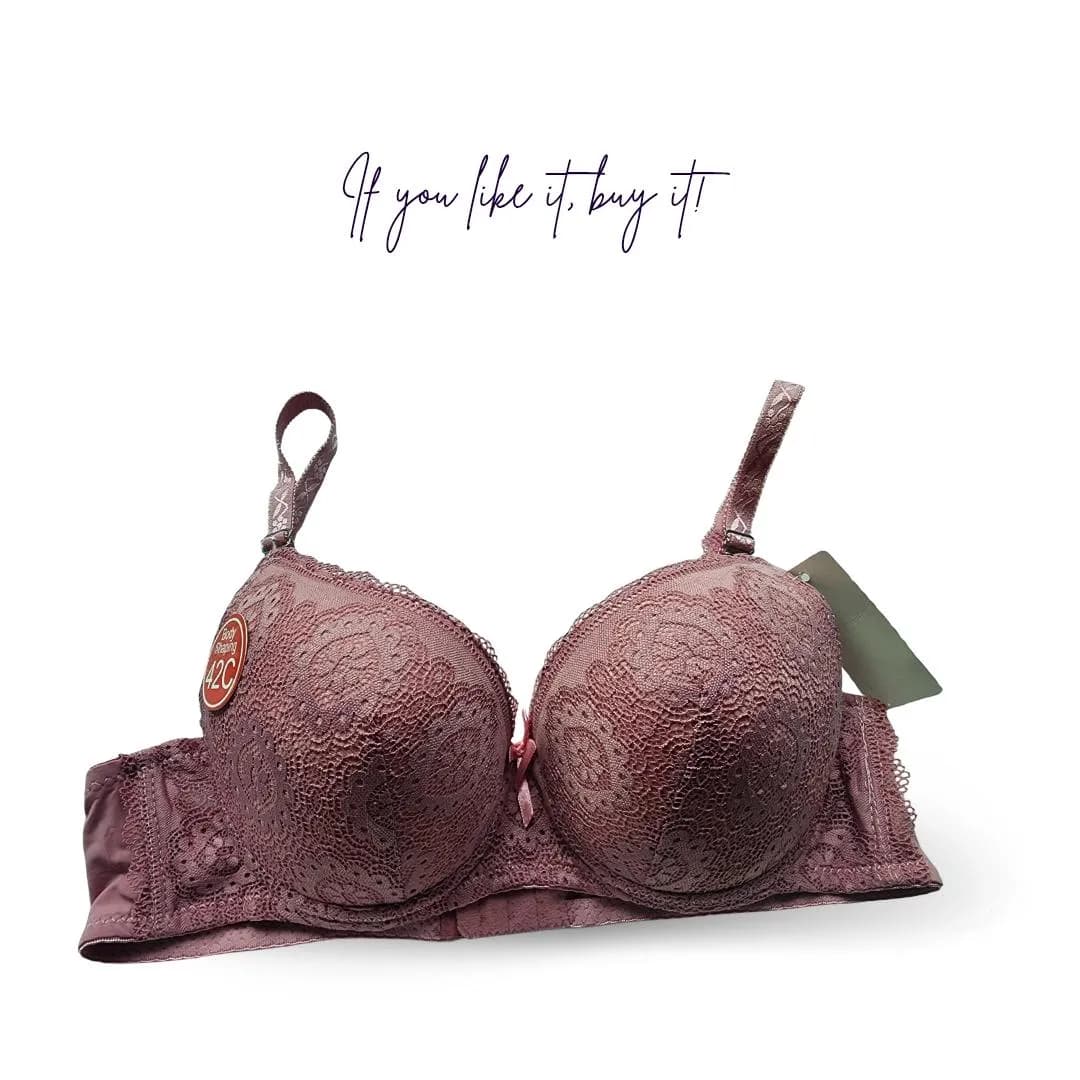 Nylon Lace Pushup Bra for Pakistani Women