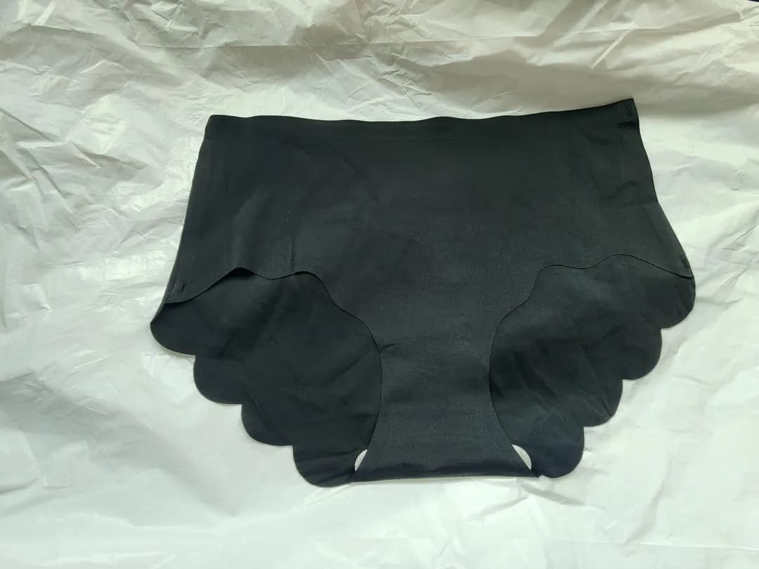 Silk Lace Work Panties Black S M L Pakistan