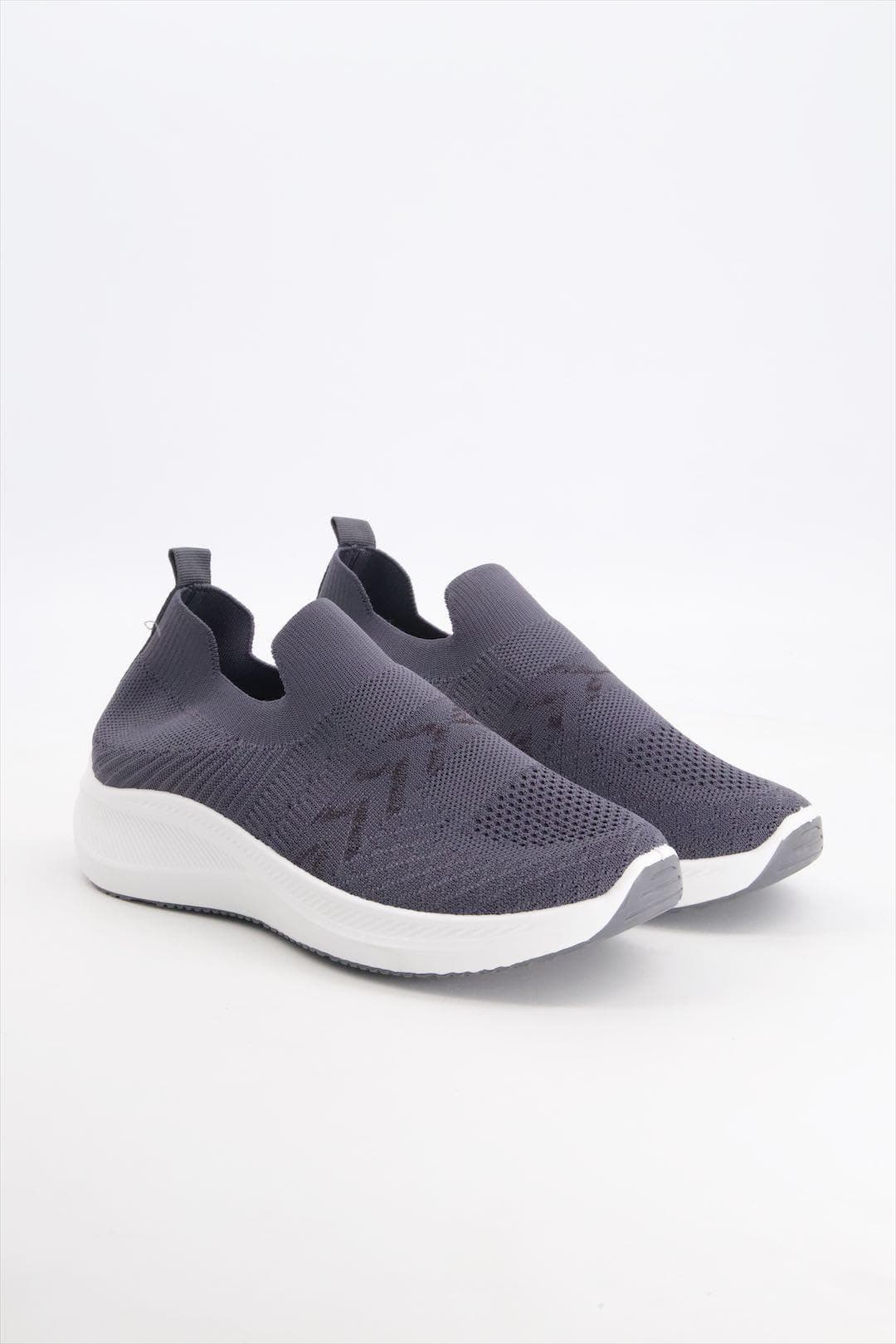 Sleek Slip-On Grey Sneakers for Daily Wear Pakistan