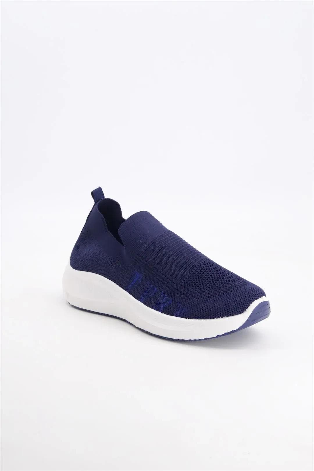 Navy Blue Slip-On Sneakers for Daily Wear Pakistan