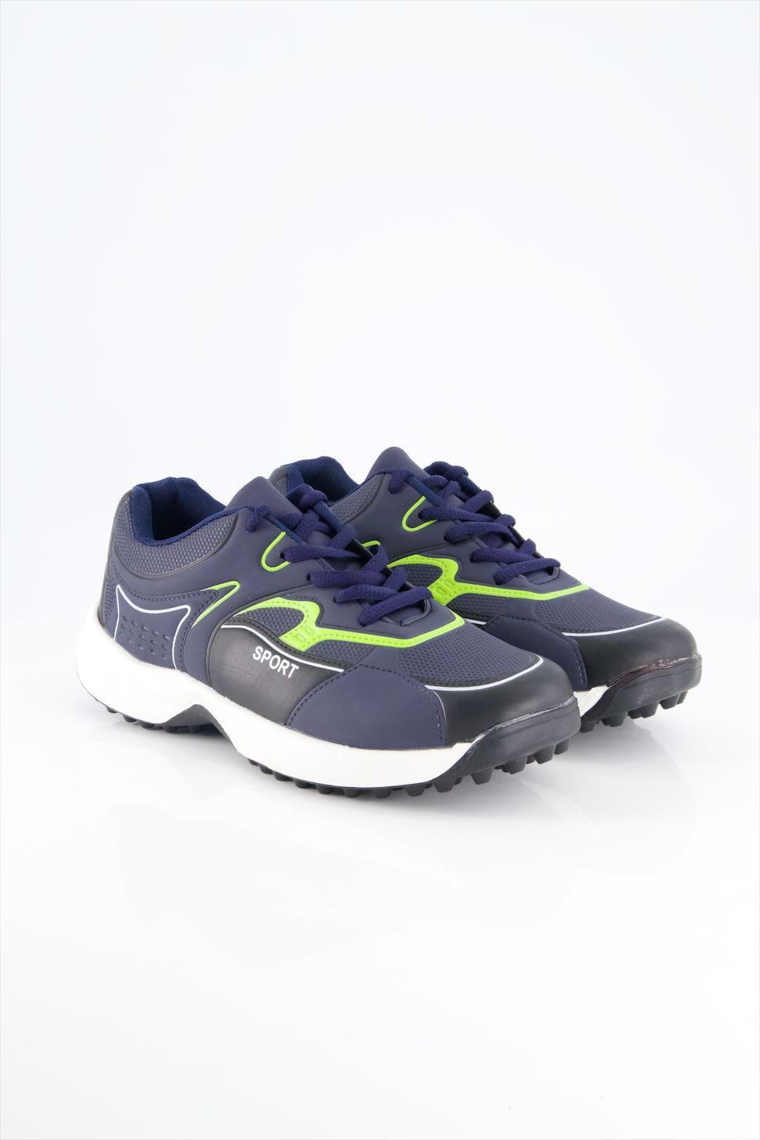 Blue Sports Gripper Shoes Neon Green Pakistan