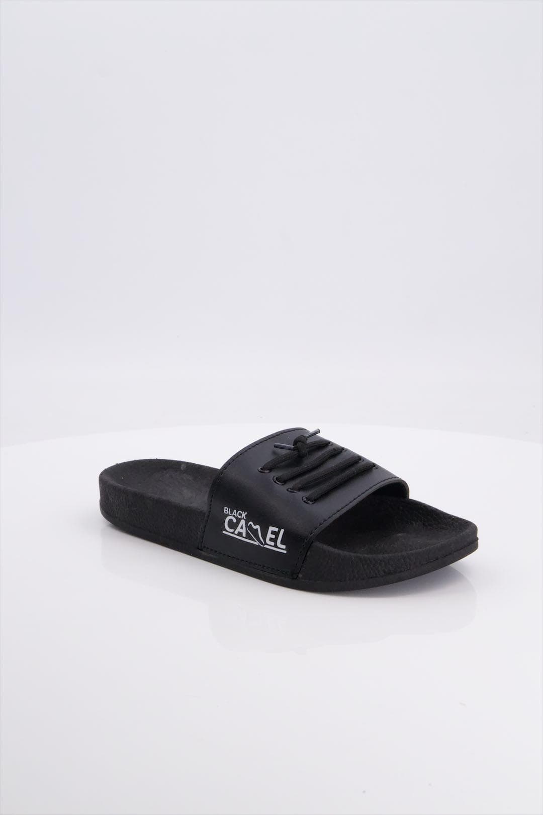 Black-Camel-Ribbon-Slides Casual Office Wear