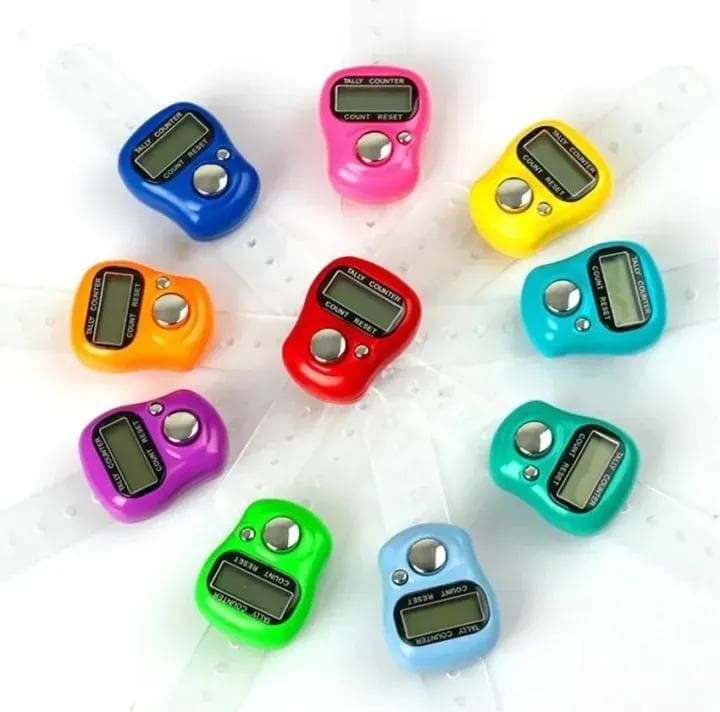 Digital Counters for Kids & Adults in 5 Colors
