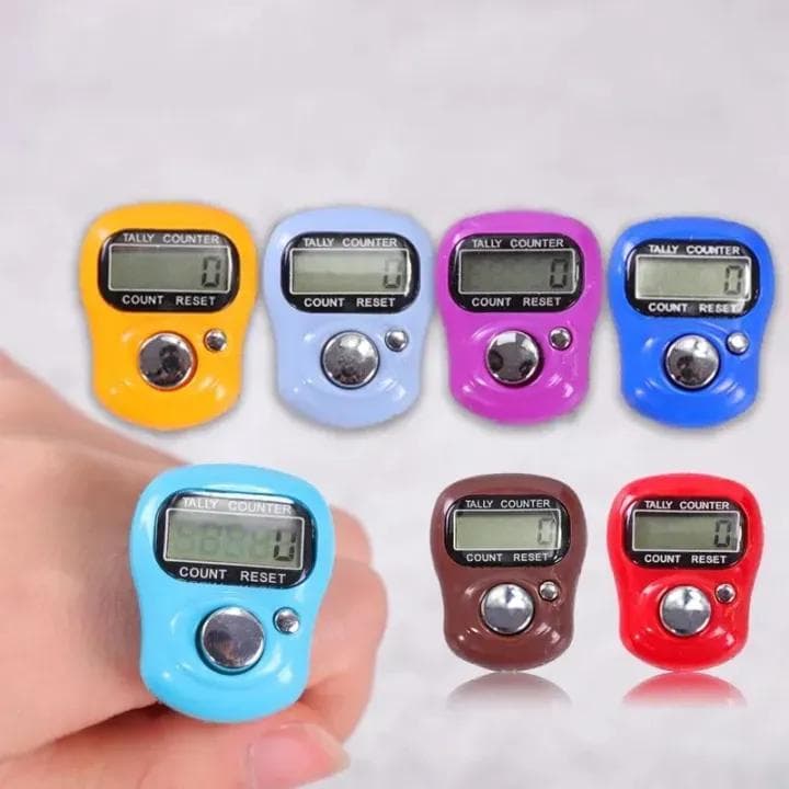Digital Counters for Kids & Adults in 5 Colors