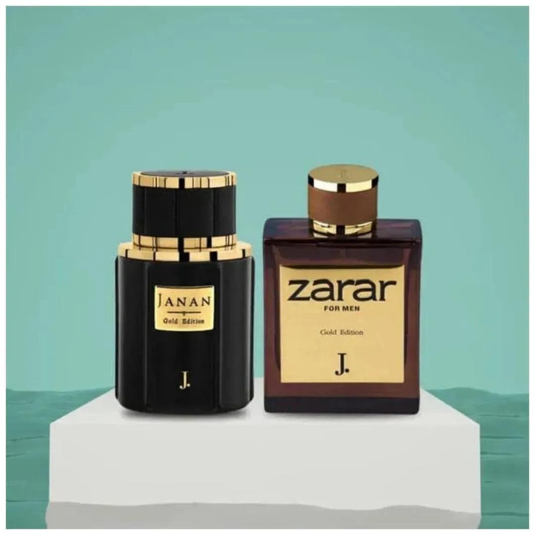 Janan & Zarar Citrus Perfume Set 100ml Gold Edition