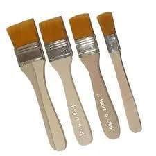 4 Pcs Soft Nylon Paint Brushes Set for Art & Craft
