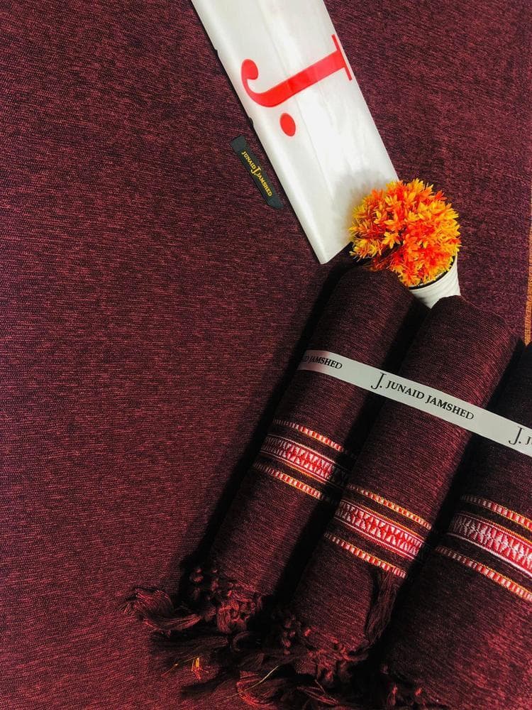 Maroon Velvet Shawl for Women Winter Party Wear