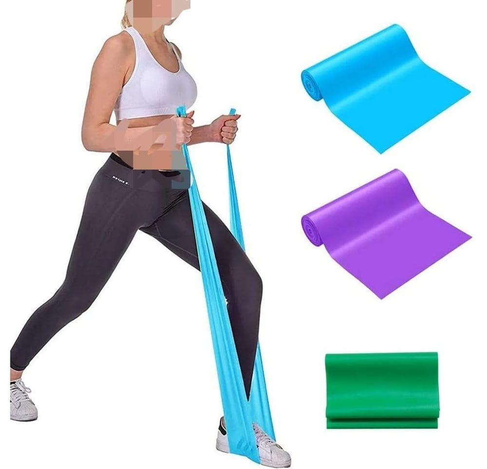 Resistance Bands for Home Workouts Blue Green Purple