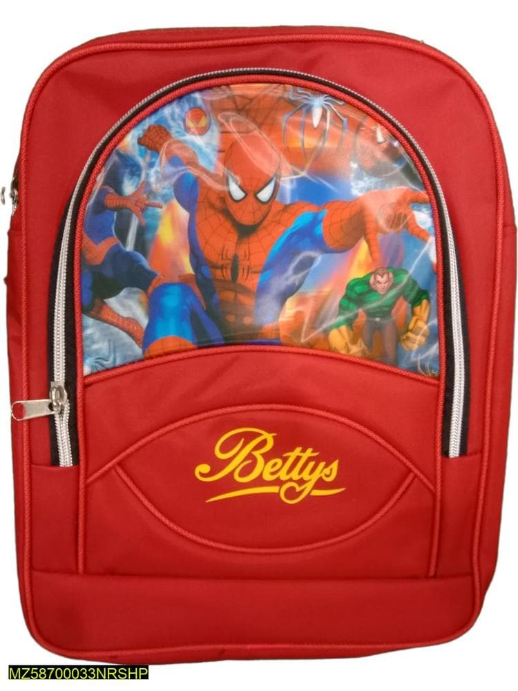 Spider-Man Graphic Backpack for Kids, Durable Denim, 12x8x16"