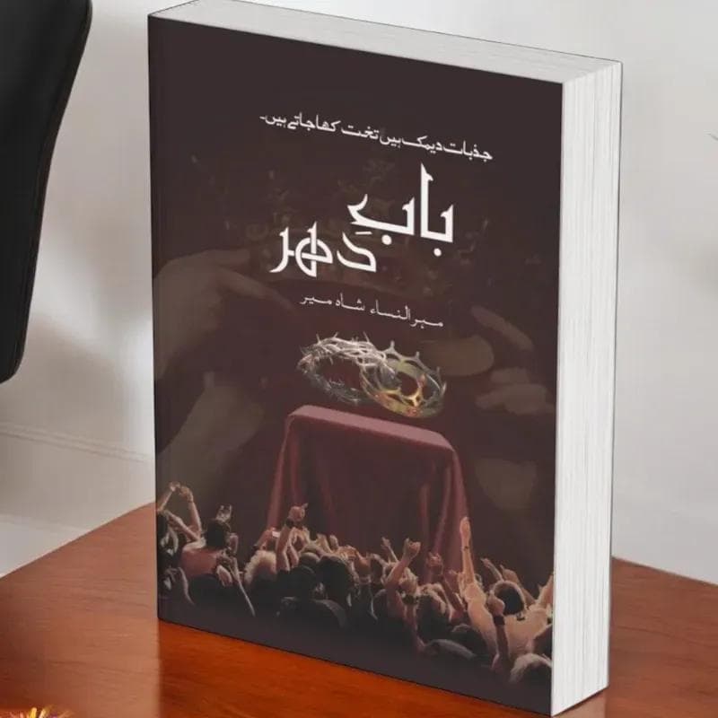 Babe Dahar Novel by Mehrunnisa Shahmeer Hardcover A5 Multicolor