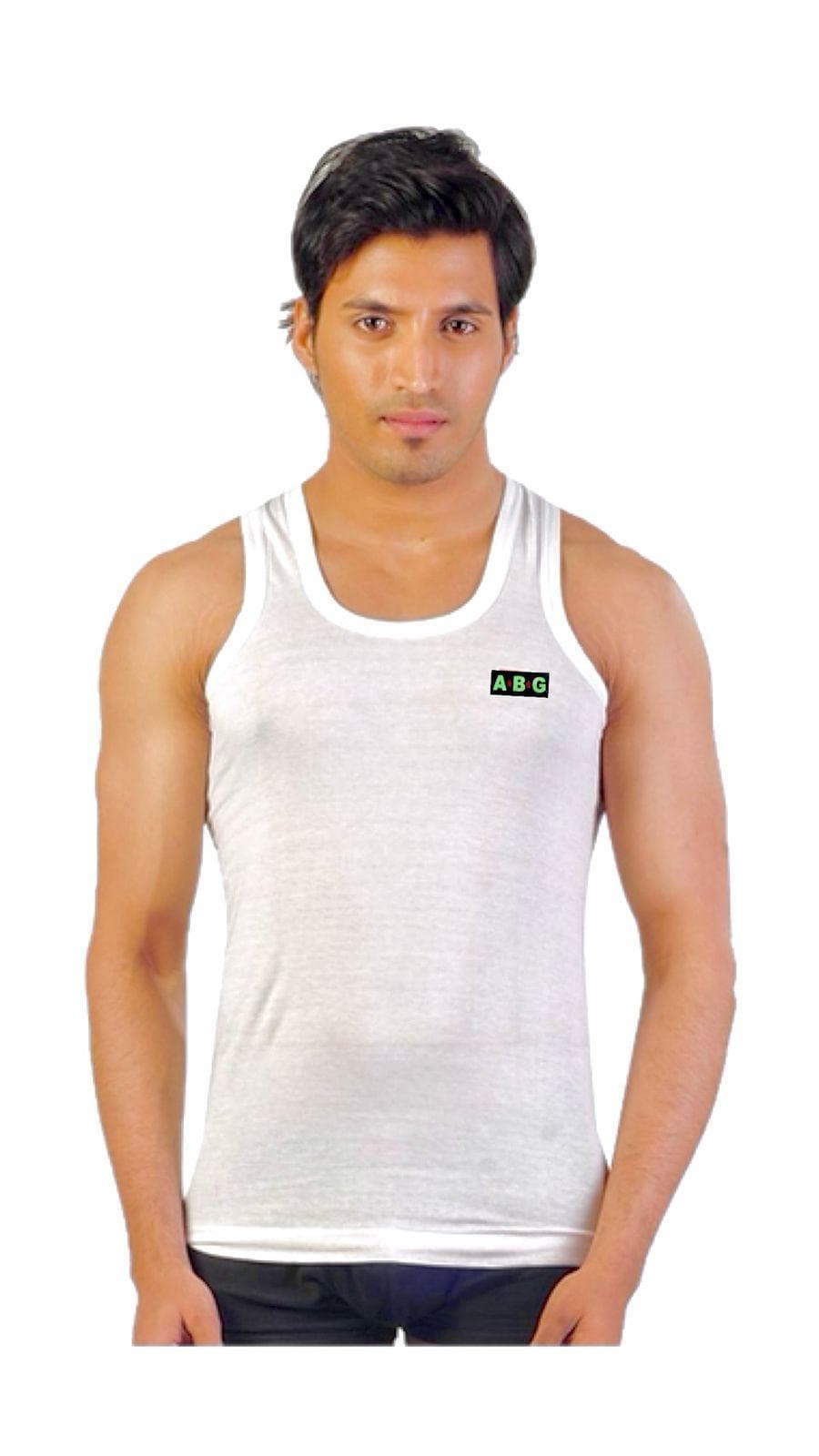 Premium Cotton Undershirts for Men - Lightweight & Breathable - Pack of 6