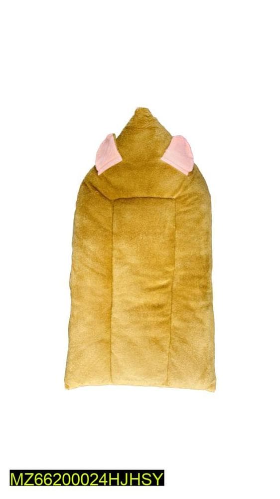 Baby Carry Nest Bear Sister Hooded Velvet Fleece
