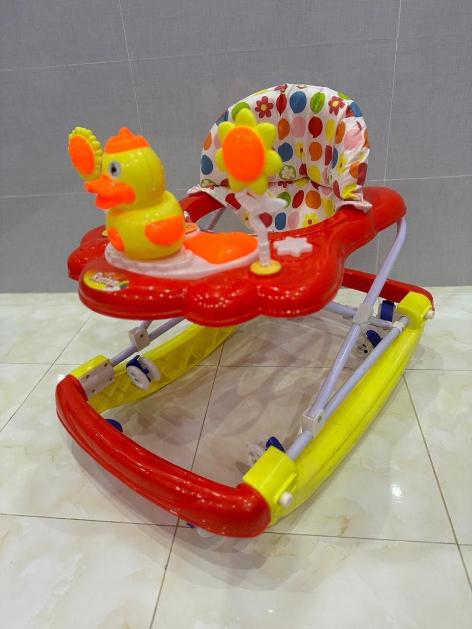 Double Sided Learning Walker for Kids 24M+ Yellow Blue