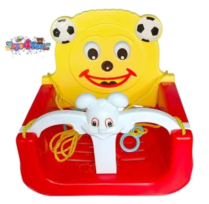 Double Sided Baby Swing Multicolor Indoor Outdoor