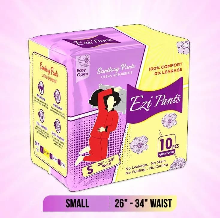 Ezi Pants Ultra Absorbent 100% Cotton Small Pack
