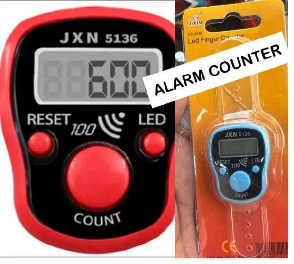 Digital Prayer Counter 5-Digit Multicolor ABS