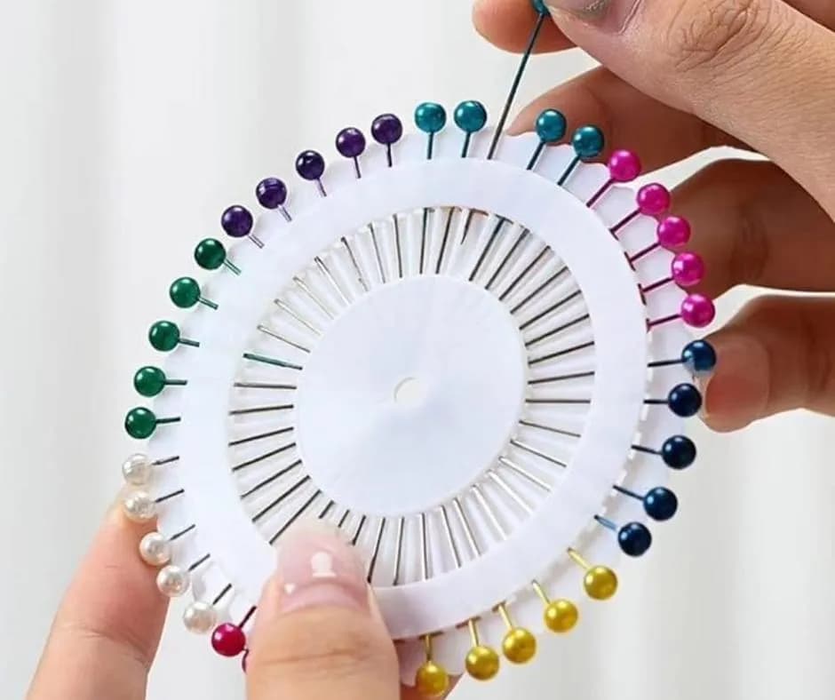 Metal Pearl Hijab Pins 120 Pcs Multicolor Ramadan Special