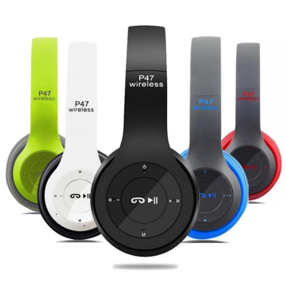 Wireless Stereo Headphones Bluetooth 4.2-5.0 Black White Green Blue Red