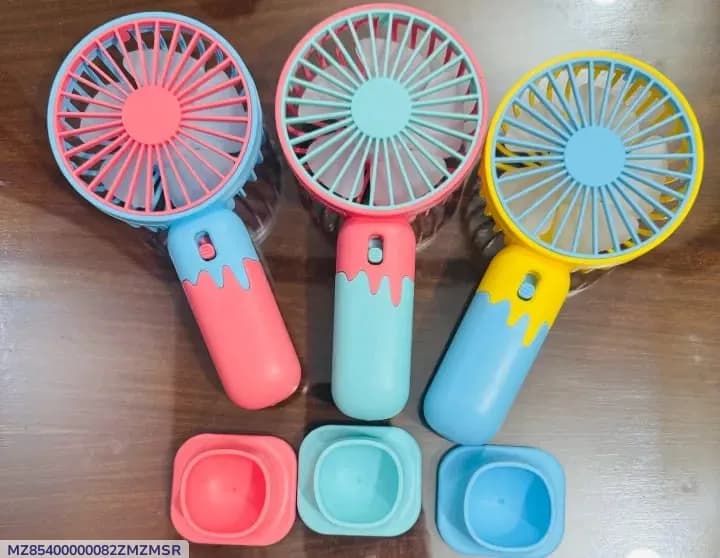Easy To Use Rechargeable Fan Ultra-Portable Design