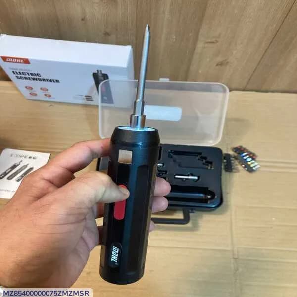 Electric Screwdriver Set Black 23Pcs ABS