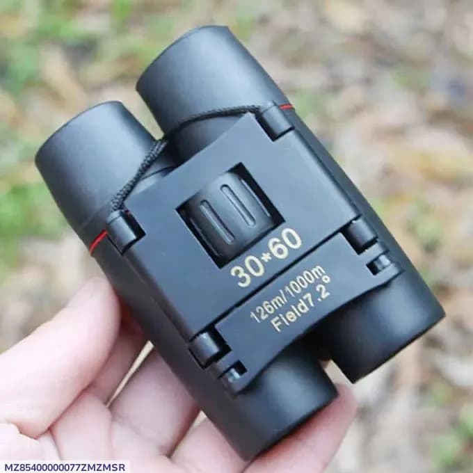 30-60 Clear Vision Binoculars Black ABS Camping Gear