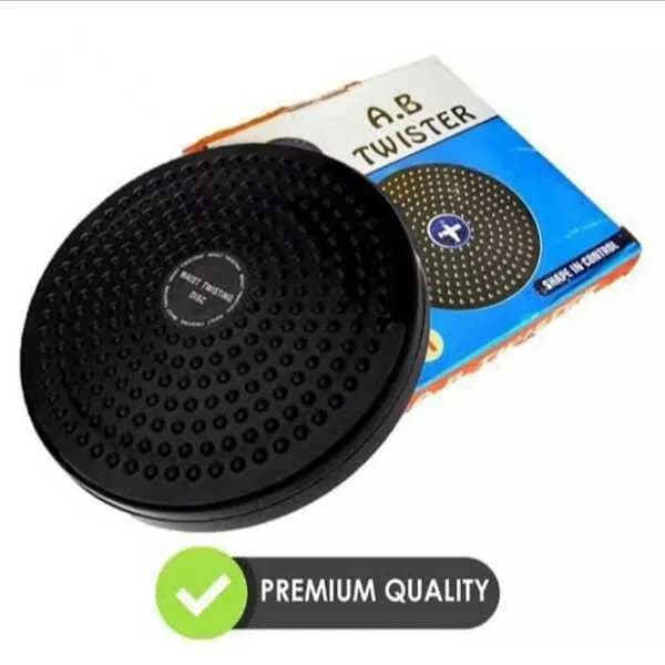 A.B Twister 2-in-1 Black ABS Core Strength Disc
