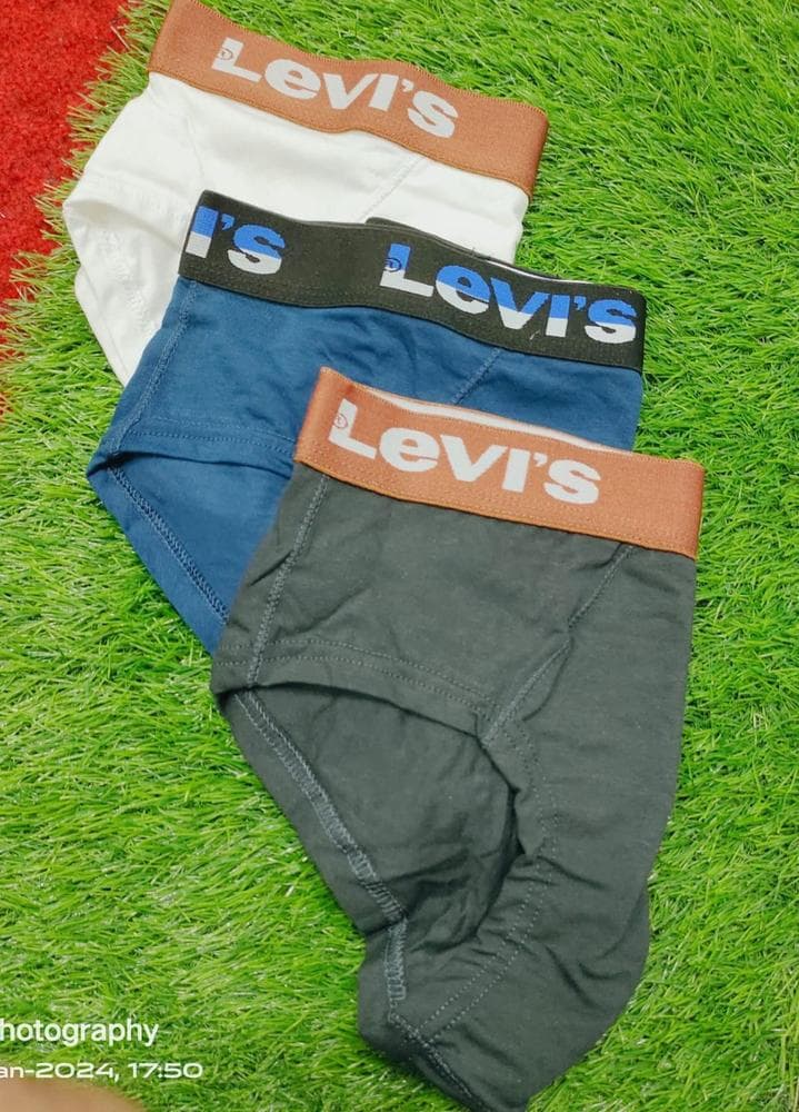 Cotton Boxer Briefs Pack of 3 with Logo Waistband