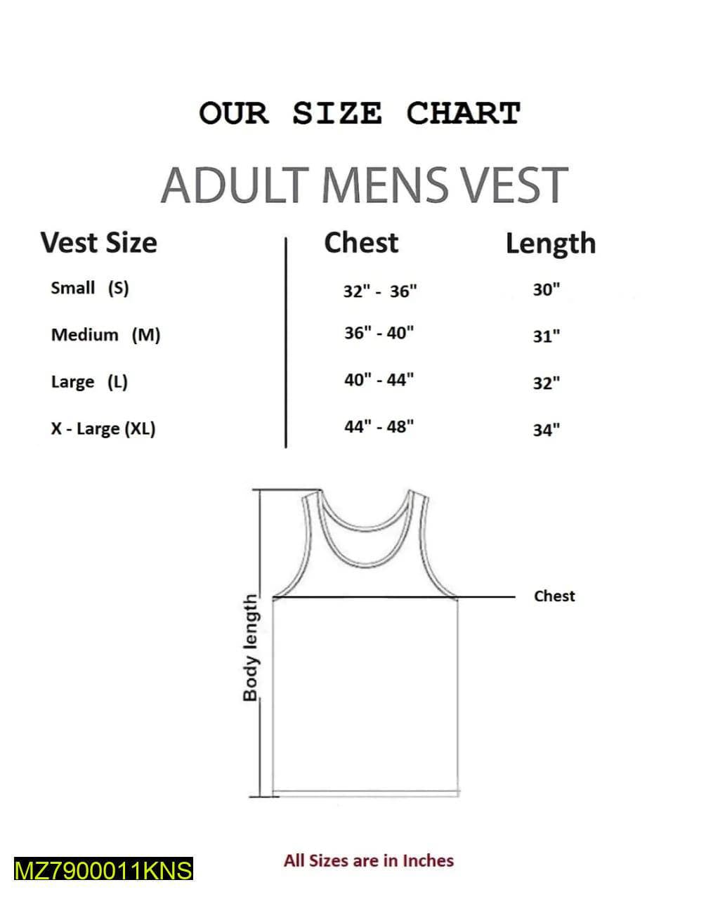 Men Cotton Vests Pack of 3 Lightweight Breathable