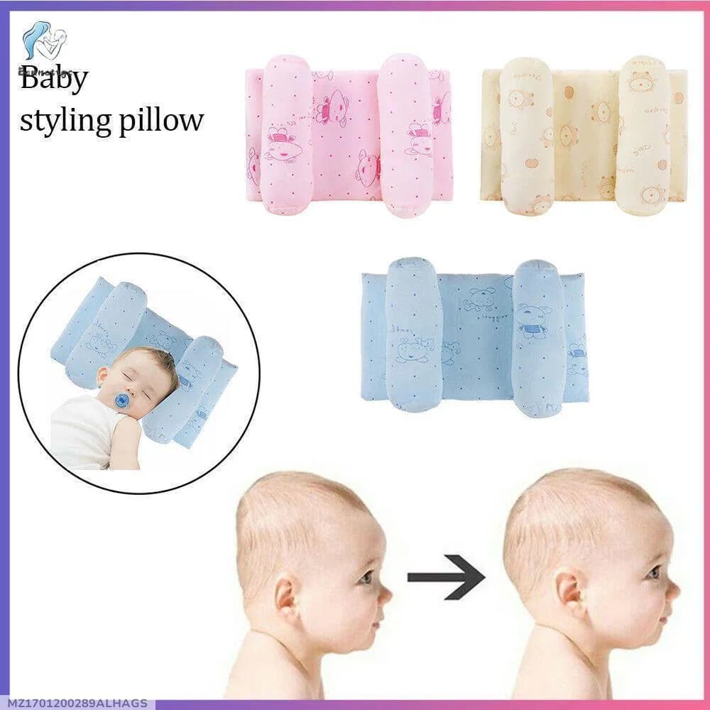 Baby Styling Pillow Cotton Soft Flat Head Prevention