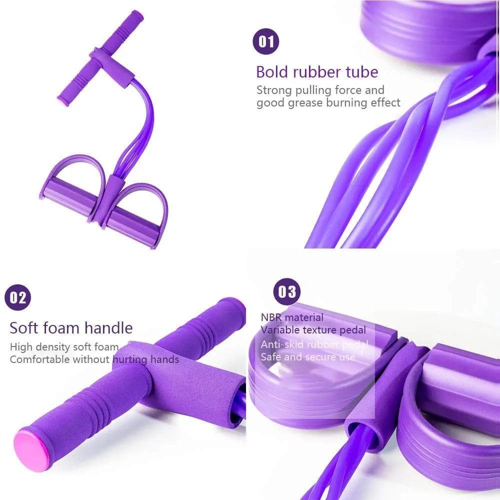 Blue Fitness Pull Rope for Home Use ABS Plastic