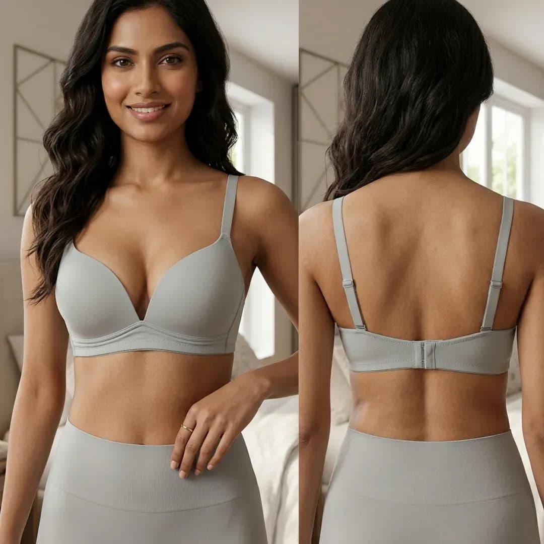 Signature Seamless Push-Up Wireless Bra for Women