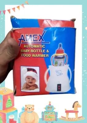 Automatic Baby Bottle & Food Warmer Red Blue