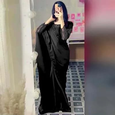 Black Sequin Embroidered Saree Set with Blouse