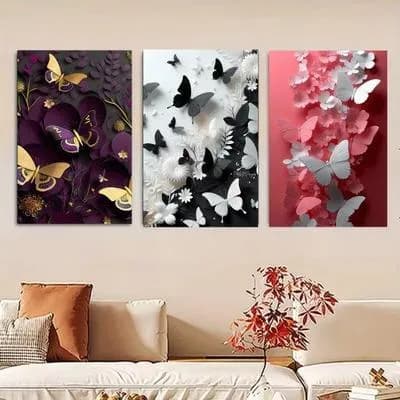 8x11 Inch Butterfly Photo Tiles for Wall Decor
