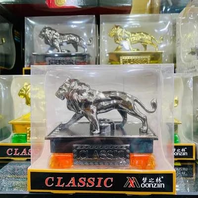 Classic Metal Tiger Perfume Scent 60 Days Home Car Use