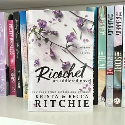 Ricochet by Becca Richie & Krista Ritchie Romance Novel Hardcover Paperback