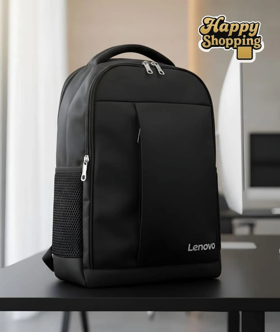 Black 17" Waterproof Laptop Bag for College & Office