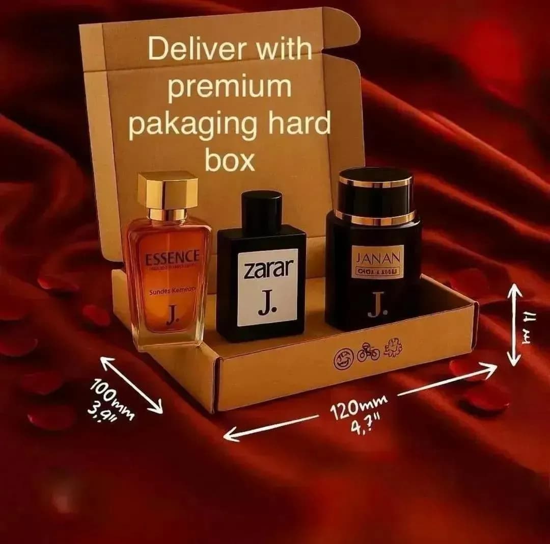 Floral Unisex Perfume 3-Piece Set Long Lasting - image 1