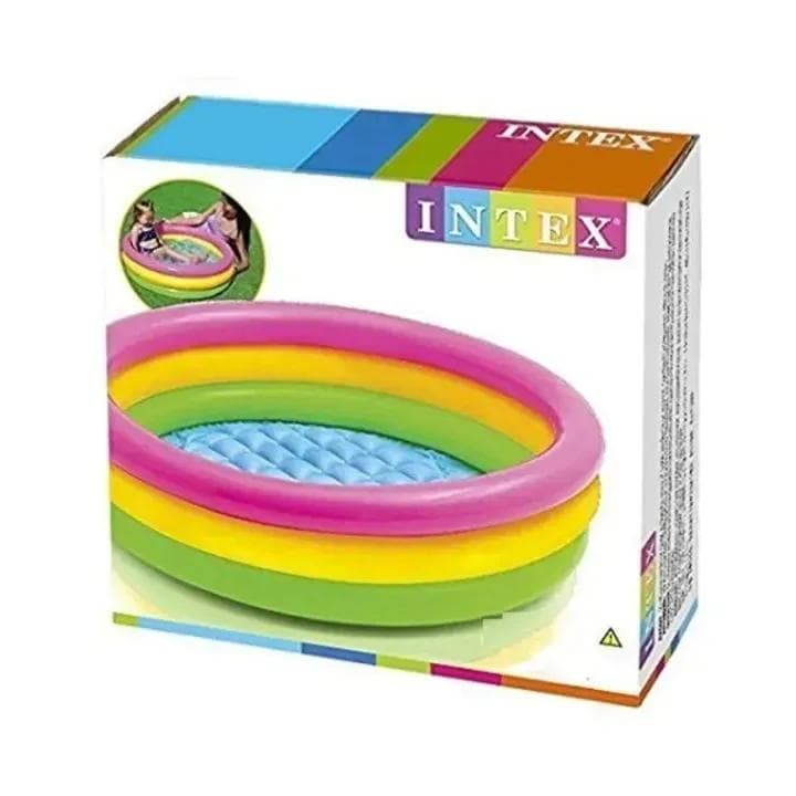 Multicolor Inflatable Pool for Kids 1-5 Years