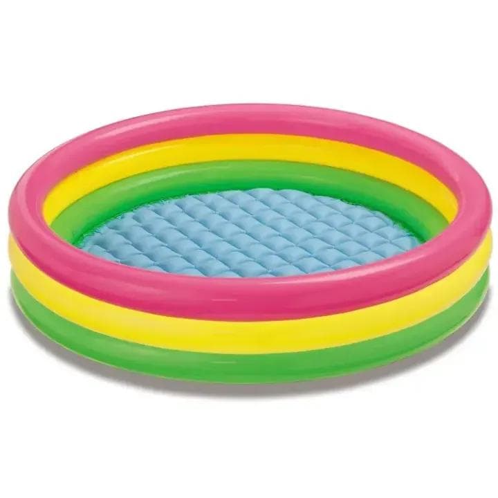 Multicolor Inflatable Pool for Kids 1-5 Years
