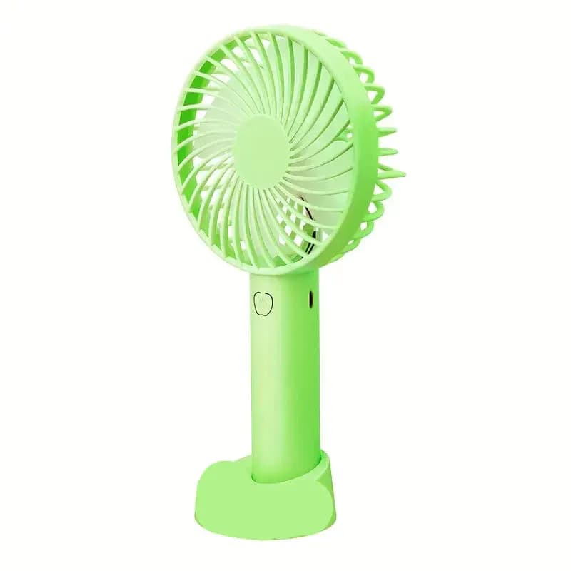 Portable Foldable Neck Fan Blue 500mAh Rechargeable