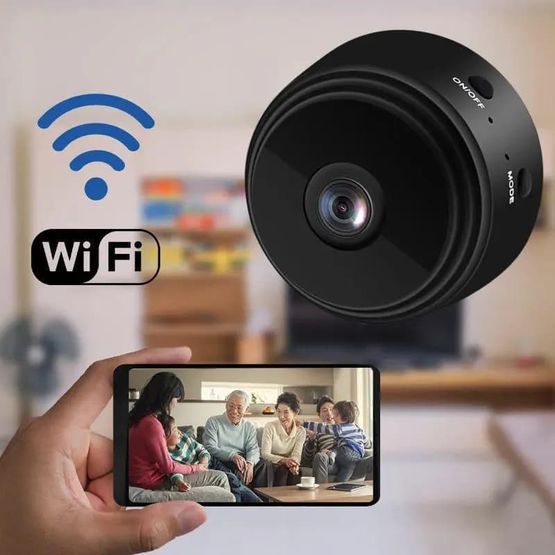 Mini WiFi Camera for Home Security & Live Streaming