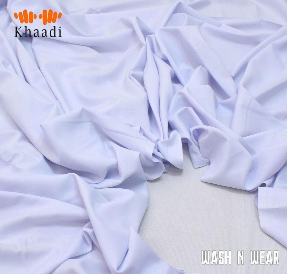 Men's Wash & Wear Plain White Suit Premium Quality