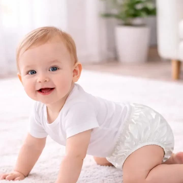 Taped Baby Diapers for 1 Month Old Plastic
